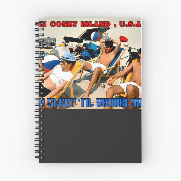 Item preview, Beach Sunbathing Boys Coney Island designed and sold by zoubair-shop.