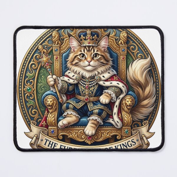 Item preview, THE FURRY KING OF KINGS designed and sold by likbatonboot.