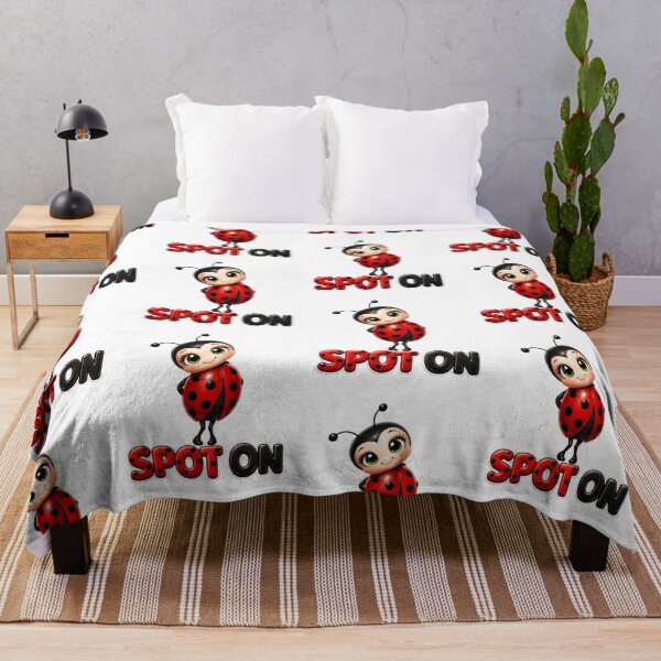 Item preview, Spot On Cute Ladybug, Adorable Lucky Ladybug Illustration with Positive Pun Sticker designed and sold by RoPrincess.