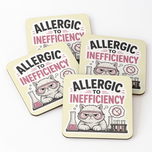 Item preview, Allergic to Inefficiency designed and sold by amyness.