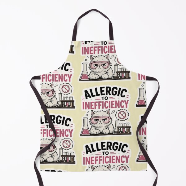 Item preview, Allergic to Inefficiency designed and sold by amyness.