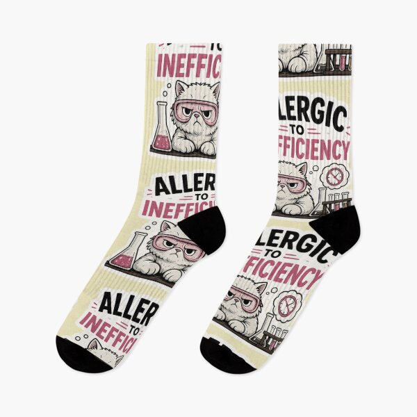 Item preview, Allergic to Inefficiency designed and sold by amyness.