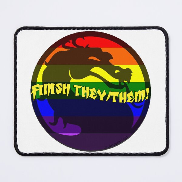 Item preview, Finish They/Them Mortal Kombat Rainbow  designed and sold by GlowFYourself.