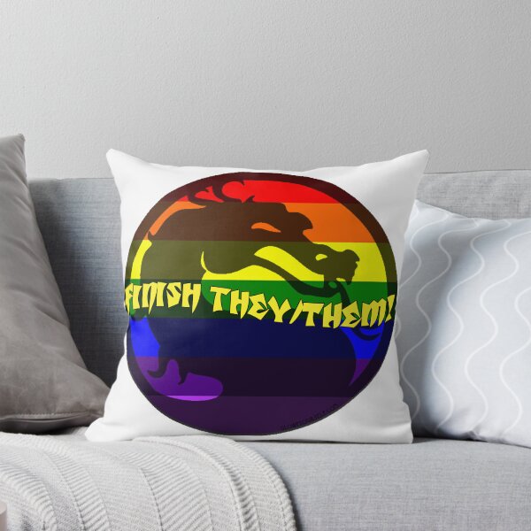 Item preview, Finish They/Them Mortal Kombat Rainbow  designed and sold by GlowFYourself.