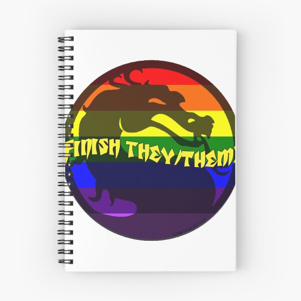 Item preview, Finish They/Them Mortal Kombat Rainbow  designed and sold by GlowFYourself.