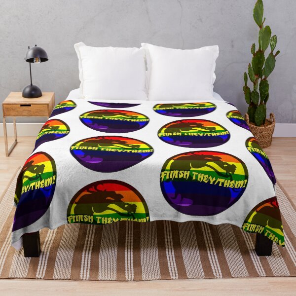 Item preview, Finish They/Them Mortal Kombat Rainbow  designed and sold by GlowFYourself.