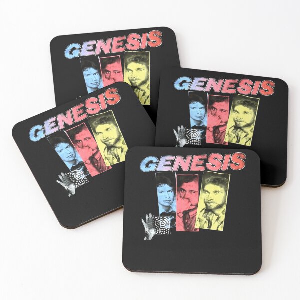 Item preview, Genesis Band Trio Portrait Colorful Panel designed and sold by radwanedz.