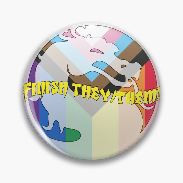 Item preview, Finish They/Them Mortal Kombat Rainbow 2 designed and sold by GlowFYourself.