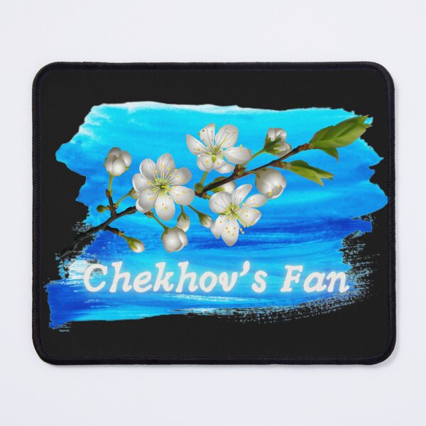 Item preview, Chekhov's Fan. Gift for a Russian Literature Fan. designed and sold by ShrimpAndGrits.