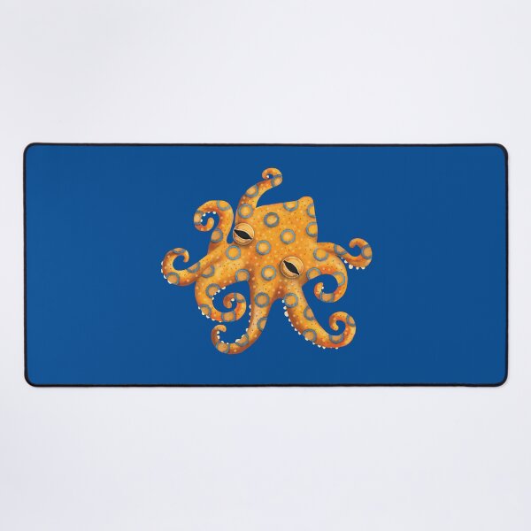 Item preview, Whimsical Blue ringed Octopus with Clownfish and Crabs designed and sold by Karin Taylor.