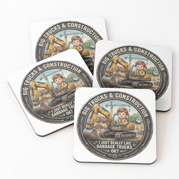 Item preview, I JUST REALLY LIKE GARBAGE TRUCKS, OK? designed and sold by likbatonboot.