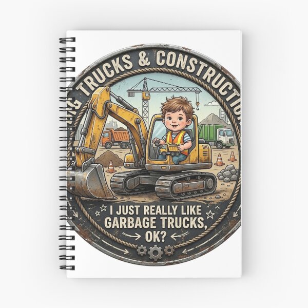 Item preview, I JUST REALLY LIKE GARBAGE TRUCKS, OK? designed and sold by likbatonboot.