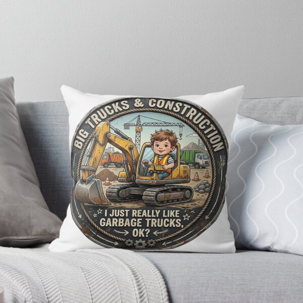 Item preview, I JUST REALLY LIKE GARBAGE TRUCKS, OK? designed and sold by likbatonboot.