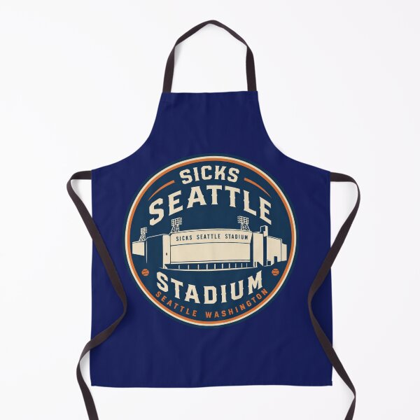 Item preview, Sicks' Seattle Stadium Vintage Baseball Badge designed and sold by Apex & Anthem .