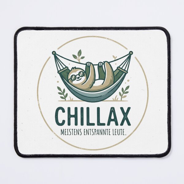 Item preview, Chillax – Sloth in Hammock designed and sold by Rukage.