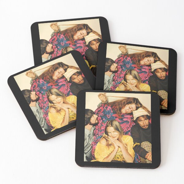 Item preview, Four Band Members Laying Down Overhead designed and sold by Coveristic.