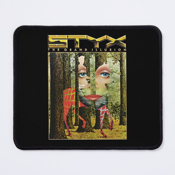 Item preview, Styx The Grand Illusion Forest Face Collage designed and sold by radwanedz.