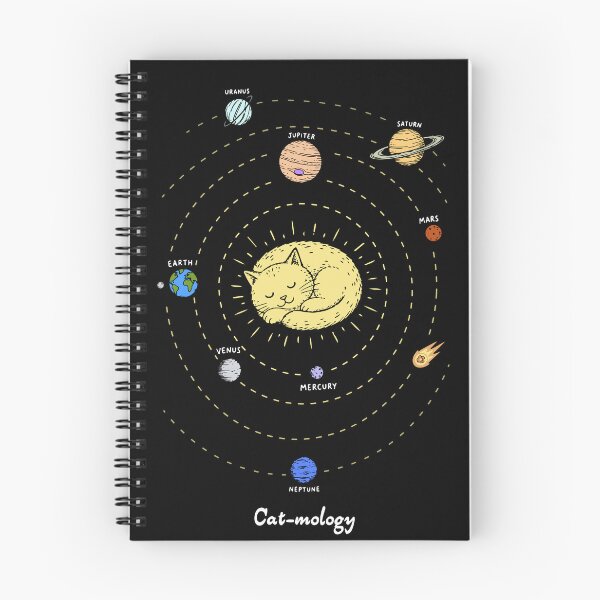 Item preview, CAT ASTRONOMY SOLAR SYSTEM PLANETS designed and sold by Madjack Tees Kiwi SuperStore.