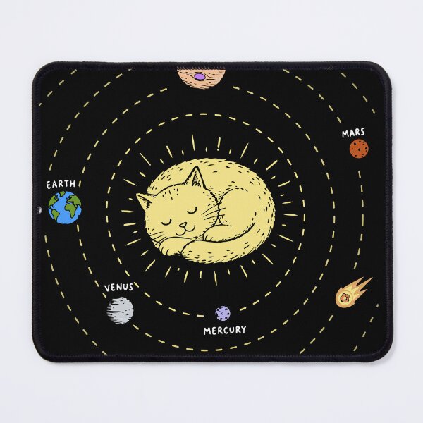 Item preview, CAT ASTRONOMY SOLAR SYSTEM PLANETS designed and sold by Madjack Tees Kiwi SuperStore.