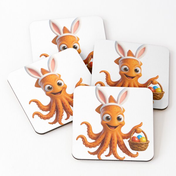 Item preview, Easter Squid designed and sold by Sillytoe.