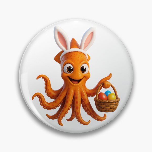 Item preview, Easter Squid designed and sold by Sillytoe.