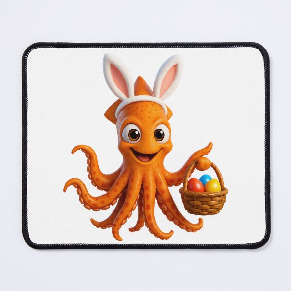 Item preview, Easter Squid designed and sold by Sillytoe.