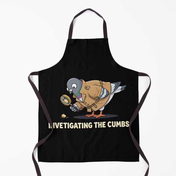 Item preview, Investigating The Crumbs Detective Pigeon designed and sold by Zazz Lee.