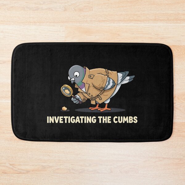 Item preview, Investigating The Crumbs Detective Pigeon designed and sold by Zazz Lee.