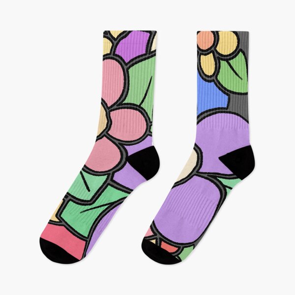 Item preview, Cute Colorful Flower Bouquet Hand Drawn Doodle Art designed and sold by ubborn.