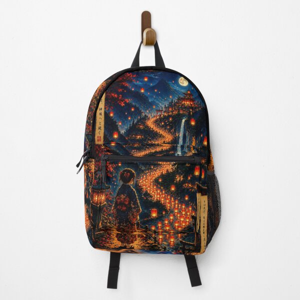 Item preview, Title: The River of a Thousand Lanterns | Japanese Ukiyo-e Art designed and sold by Substance_life.