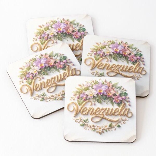 Item preview, Venezuela - Tropical Luxury with Flor de Mayo Orchid designed and sold by elglotonmusical.