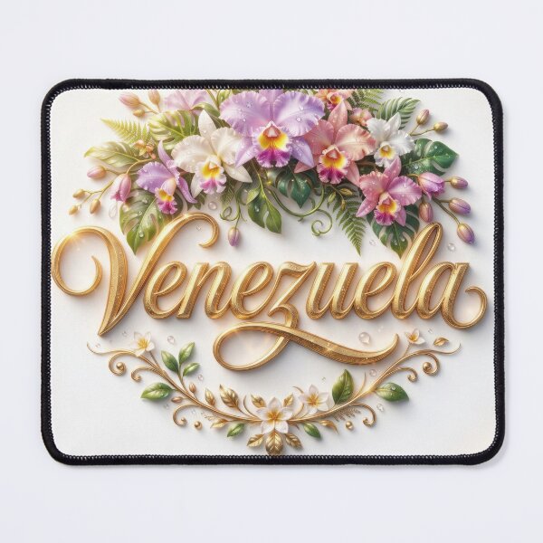 Item preview, Venezuela - Tropical Luxury with Flor de Mayo Orchid designed and sold by elglotonmusical.