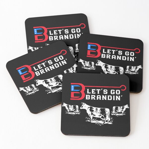 Item preview, Let's Go Brandin' Lets Go Brandin Cows designed and sold by NoThoughtsCat.