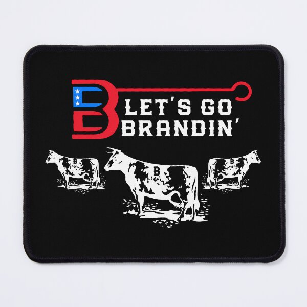 Item preview, Let's Go Brandin' Lets Go Brandin Cows designed and sold by NoThoughtsCat.