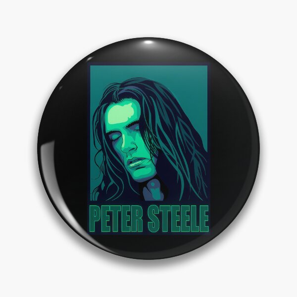 Item preview, Peter Steele Metal Enigma Green Portrait designed and sold by LucidLayers.