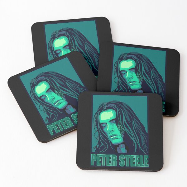Item preview, Peter Steele Metal Enigma Green Portrait designed and sold by LucidLayers.