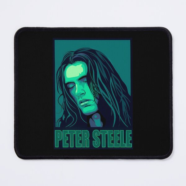 Item preview, Peter Steele Metal Enigma Green Portrait designed and sold by LucidLayers.