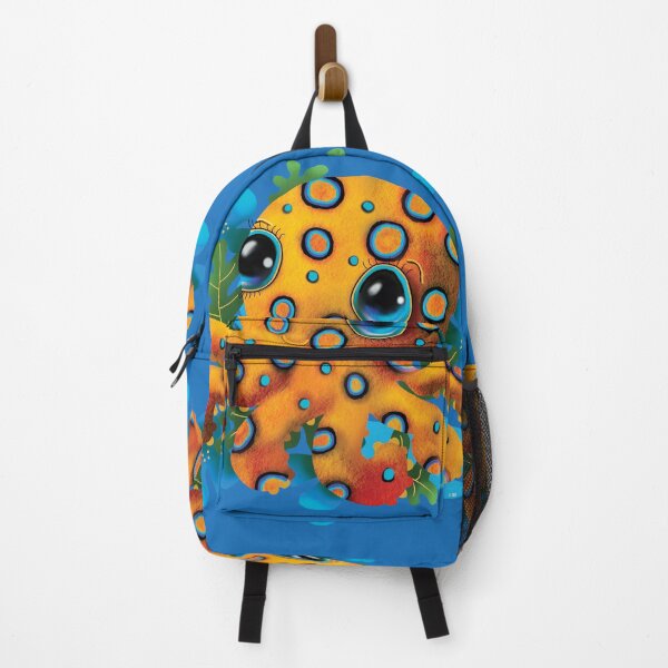 Item preview, Cute Kawaii Blue Ringed Octopus designed and sold by Karin Taylor.