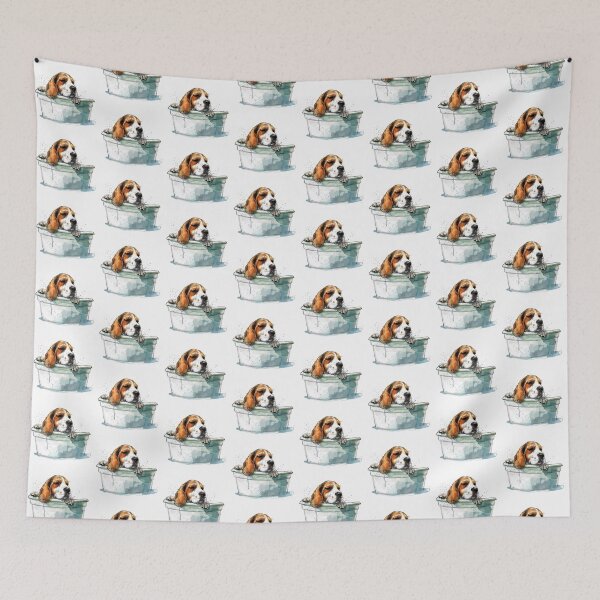 Item preview, Beagle Dog | Cute Puppy Aesthetic Art designed and sold by Mandayartstudio.
