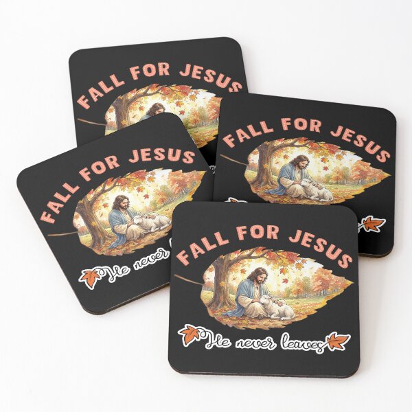 Item preview, Fall For Jesus: He Never Leaves! designed and sold by Lion and Lamb Design.
