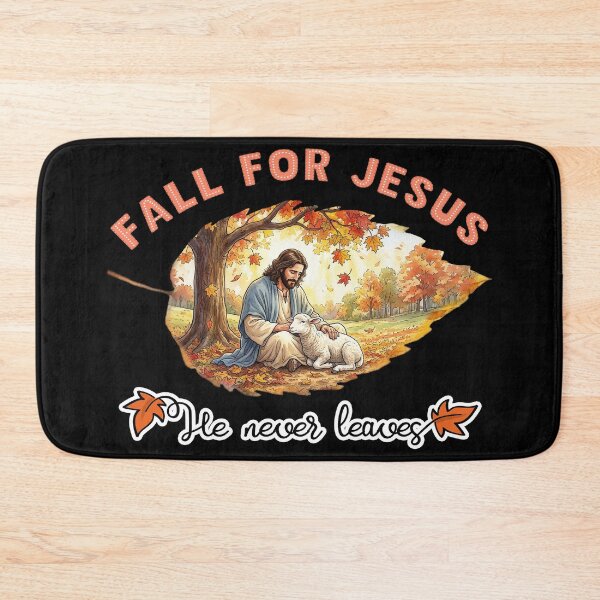 Artikelvorschau, Verliebe dich in Jesus: Er verlässt dich nie! entworfen und verkauft von Lion and Lamb Design.