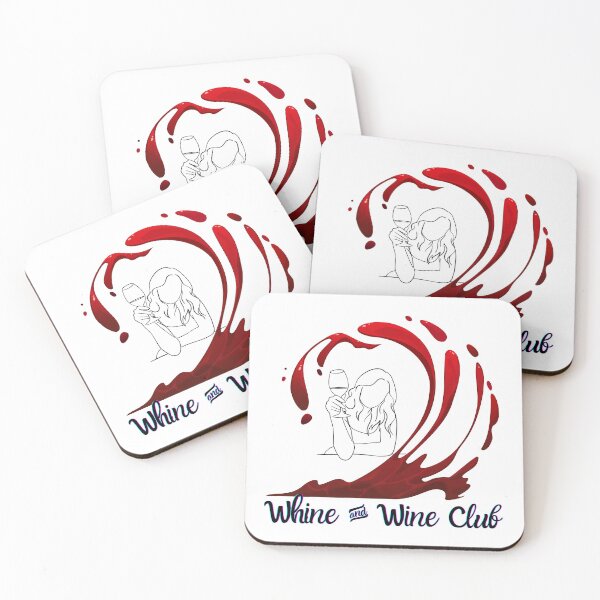 Item preview, Whine and Wine Club.  Gift for a Girlfriend, Gift for a Friend Who Loves Wine designed and sold by ShrimpAndGrits.