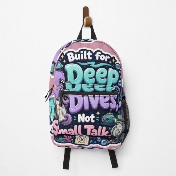 Item preview, Built for Deep Dives, Not Small Talk. designed and sold by amyness.