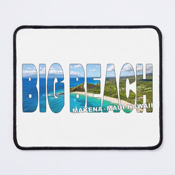 Item preview, BIG BEACH Makena Maui Hawaii - State Park Oneloa Beach Sunny Day designed and sold by Adam Gormley.
