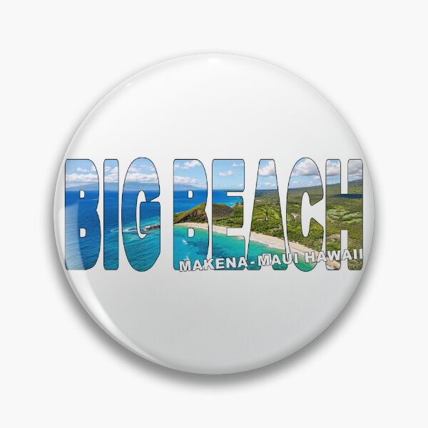 Item preview, BIG BEACH Makena Maui Hawaii - State Park Oneloa Beach Sunny Day designed and sold by Adam Gormley.