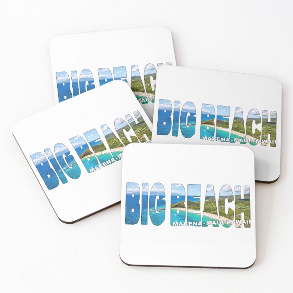 Item preview, BIG BEACH Makena Maui Hawaii - State Park Oneloa Beach Sunny Day designed and sold by Adam Gormley.