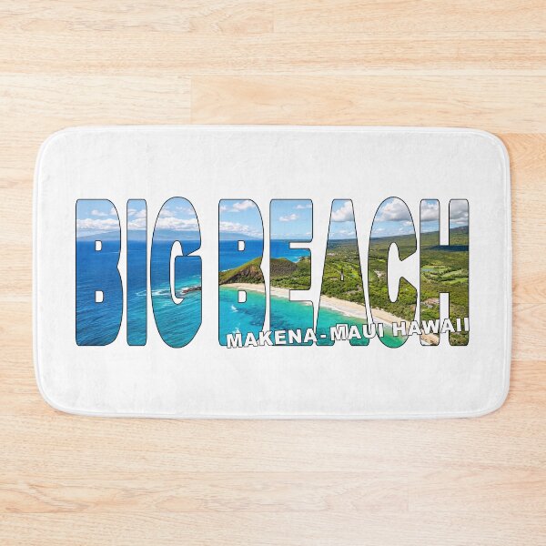 Item preview, BIG BEACH Makena Maui Hawaii - State Park Oneloa Beach Sunny Day designed and sold by Adam Gormley.