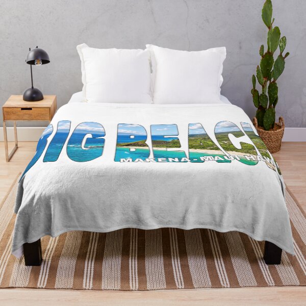 Item preview, BIG BEACH Makena Maui Hawaii - State Park Oneloa Beach Sunny Day designed and sold by Adam Gormley.