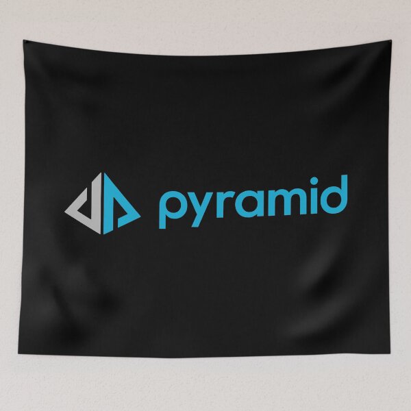 Item preview, Vibrant Pyramid Analytics Company Geometric Layers designed and sold by Sajutitulpes.