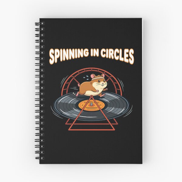 Item preview, Spinning In Circles - Hamster Vinyl Record designed and sold by Zazz Lee.